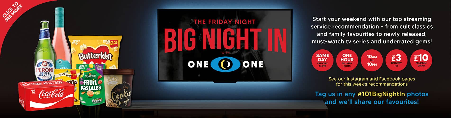 One O One_Big Night In [Website Banner] Oct23
